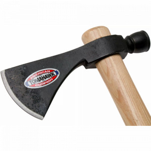Tomahawk Cold Steel Pipe Hawk CS-90PHH cu cap din otel carbon 1055 - Img 2