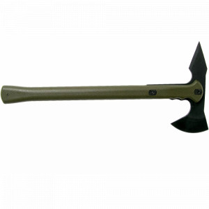 Tomahawk Cold Steel Trench Hawk 1055 Carbon Steel (Black / OD Green / Flat Dark Earth) - Img 15