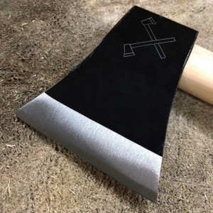 Topor Cold Steel Axe Gang Hatchet CS-90AXG din otel carbon 1055 - Img 6