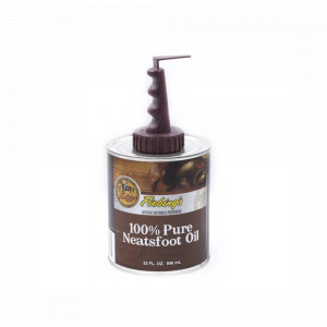 Ulei pentru intretinere si protectie piele naturala Fiebing’s 100% Pure Neatsfoot Oil, 946 ml, cu aplicator