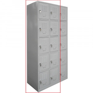 Vestiar cusetat 2x5 cusete- "MAXI", 600x500x1800 mm
