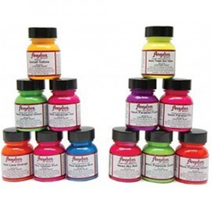 Vopsea acrilica Angelus neon 118ml - Img 1
