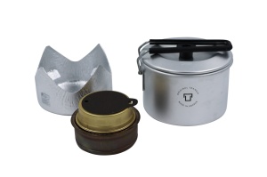 100500 Set gatit pentru camping/drumetie, 1-2 persoane Trangia Micro Original - Img 2
