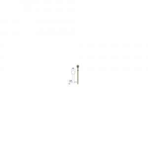28760 Freza sferica din Tungsten-Carbid , Proxxon - Img 3