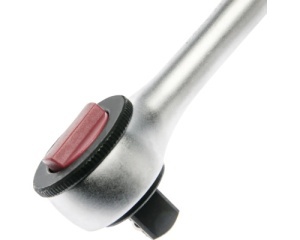 Antrenor cu clichet reversibil WGB 1/2" 250 mm, crom-vanadiu - Img 2