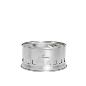 Aragaz pliabil pe lemne Stabilotherm Wood Stove Stack din otel inoxidabil - Img 4