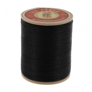 Ata de cusut piele din in cerat Fil Au Chinois WAX LINEN RETORS N°40 0,50 mm x 25 ml - Img 2