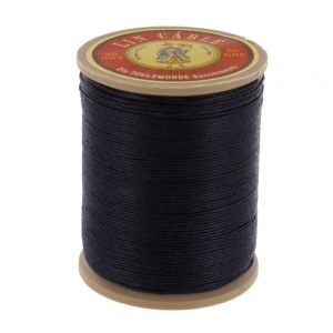 Ata de cusut piele din in cerat Fil Au Chinois WAX LINEN RETORS N°40 0,50 mm x 25 ml - Img 12