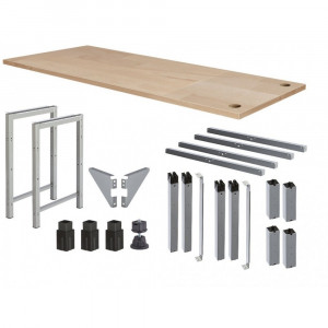 Banc de lucru 1610x650x30 mm, Wolfcraft - Img 1