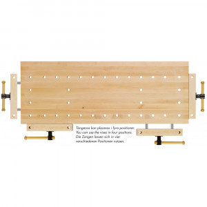 Banc de lucru pentru tamplarie NORDIC 1450 + dulap 0042, Sjobergs - Img 15