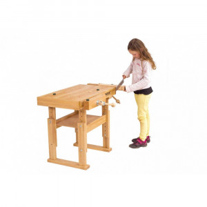 Banc de tamplarie pentru copii RAMIA KID's 1000, reglabil pe inaltime - Img 4