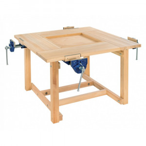 Banc de tamplarie RAMIA Multi-box pentru 4 persoane din fag