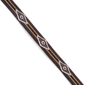 Banda tesuta decorativa Hitched Webbing Tandy Leather, 1,27 cm x 1,83 m - imagine 3