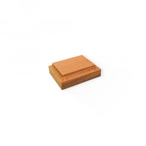 Baza lemn 50x40mm pt modele/figurine modelism, Amati Italia