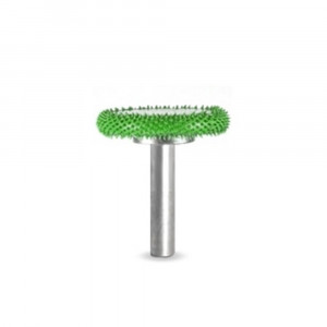 Biax sculptura lemn SABURR - Cap forma disc 1" X 1/4" - Img 1