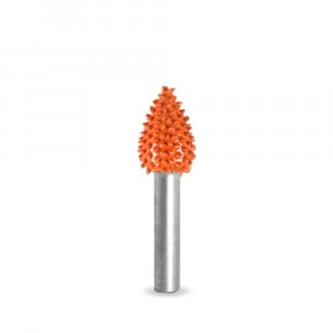 Biax sculptura lemn SABURR - Cap forma flacara 1/2" X 3/4" - Img 3
