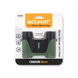 Binoclu Wildcat seria 7x18mm fără focalizare pentru copii, Carson - Img 2