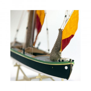 Bragozzo, Vas de pescuit Venetian, Navomodel Amati, Lungime 45cm - Img 3