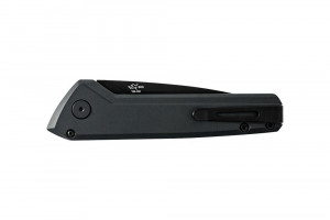 Briceag automat de vanatoare Buck Deploy Auto Burnt 0838GYS1-B, otel S35VN, maner aluminiu, Button Lock - Img 4