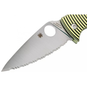Briceag Caribbean™ G-10 Negru/Galben Leaf, Spyderco - Img 12