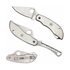 Briceag ClipiTool™ Plain/ Serrated, Spyderco - Img 4