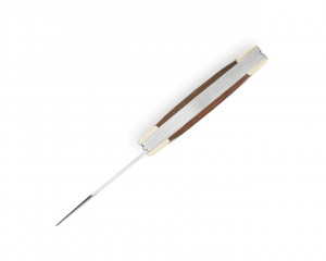 Briceag de buzunar Buck Knives 0373BRS-B Trio cu 3 lame, maner din lemn - Img 3