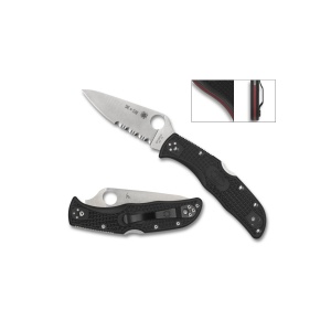 Briceag Endela® Lightweight Thin Blue or Red Line, Spyderco - Img 3