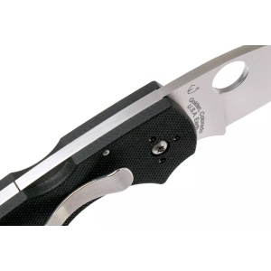 Briceag Lil' Native® G-10 Mid Back Lock, Spyderco - Img 4