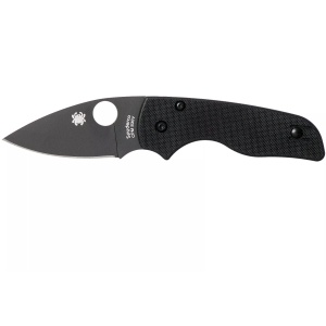 Briceag Lil' Native® G-10 negru / lama neagra, Spyderco - Img 1