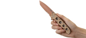 Briceag M16-14D Copper w/Triple Point Serrations, CRKT - Img 7