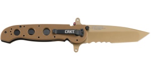 Briceag M16-14DSFG Desert w/Veff Serrations, CRKT - Img 11
