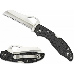 Briceag Meadowlark™ 2 Rescue FRN Black, Spyderco - Img 3