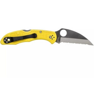 Briceag Salt® 2 FRN Yellow Wharncliffe , Spyderco - Img 8