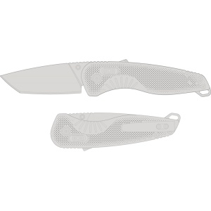 Briceag SOG Aegis AT Tanto - Rescue Red & Indigo - Img 10