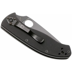 Briceag Tenacious™ G-10 negru / lama neagra, Spyderco - Img 11