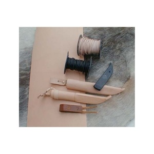 Canat DELUX piele tabacit vegetal 4-5 mm grosime - Img 2