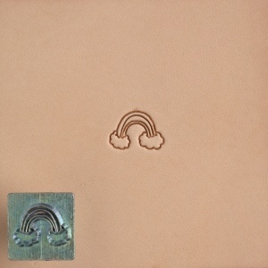 Cap de stanta de embosare 2D Craftool Mini, model curcubeu (Rainbow) - Tandy Leather 8864-00