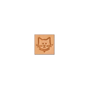 Cap de stanta de embosare 2D Craftool Mini, model pisica (Cat) - Tandy Leather 8839-00 - Img 2