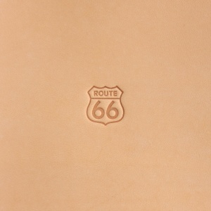 Cap de stanta de embosare 2D Craftool Mini, model Route 66 (Route 66) - Tandy Leather 8812-00 - Img 2