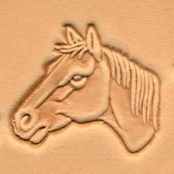 Cap de stanta de embosare 3D Craftool, model cap de cal, stanga (Horse Head (Left)) - Tandy Leather 88364-00