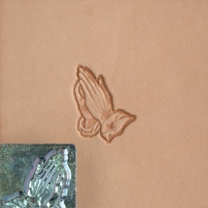 Cap de stanta de embosare 3D Craftool, model maini impreunate in rugaciune (Praying Hands) - Tandy Leather 88331-00