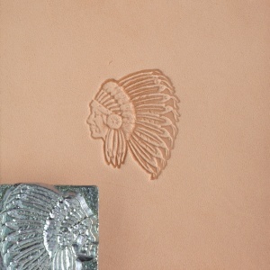 Cap de stanta de embosare 3D Craftool, model sef indian (Indian Chief) - Tandy Leather 88429-00