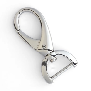 Carabina rotativa cu arc si arcada plata, nichelata, 19 mm si 25 mm - Tandy Leather