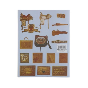 Carte/manual cusut de mana in pielarie. Tandy Leather - Img 2