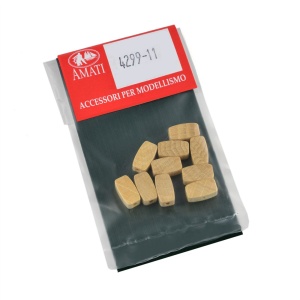 Catarg din lemn pentru navomodele, 6x11mm, Amati - Img 2