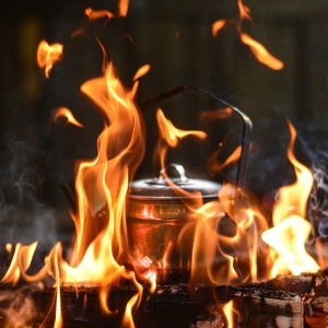 Ceainic pentru foc de tabara Stabilotherm Kaffepanna 1L din otel inoxidabil - Img 10