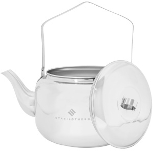 Ceainic pentru foc de tabara Stabilotherm Kaffepanna 4L din otel inoxidabil