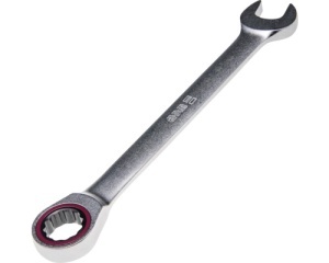 Cheie combinată cu clichet WGB, 12 mm, crom-vanadiu