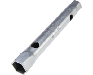 Cheie tubulară țeavă dublă WGB 13x15 mm, crom-vanadiu