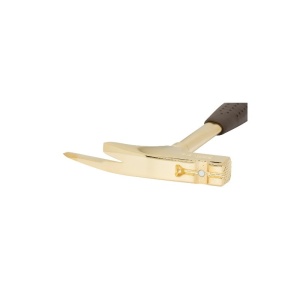 Ciocan de tamplarie placat cu aur pt acoperisuri in cutie de lemn, No. H 298f, Picard - Img 3
